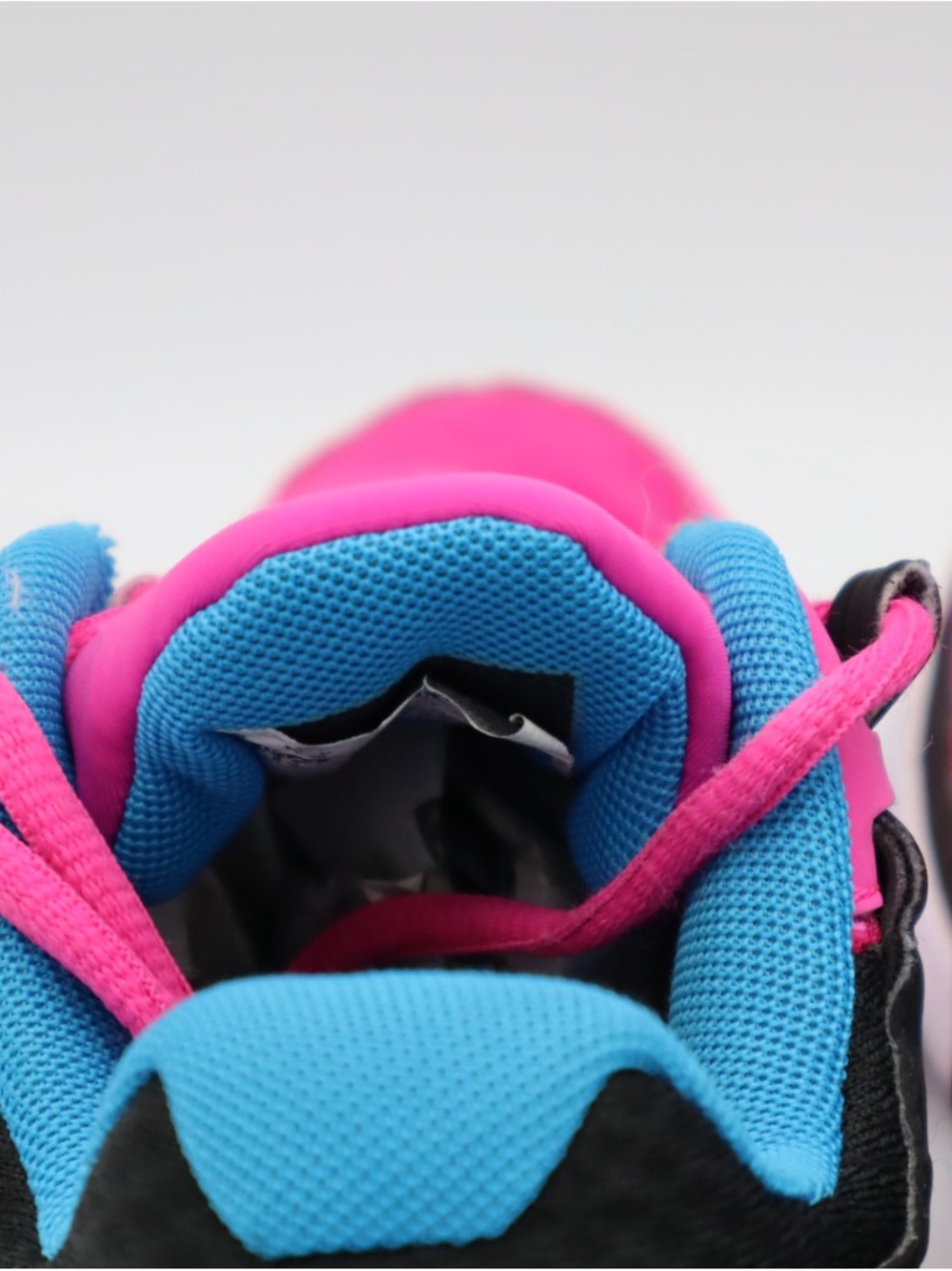 Under Armour Pink & Blue Woman’s Athletic Sneakers size 8.5 - Picture 8 of 9